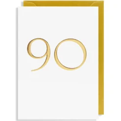 Grußkarte 90
