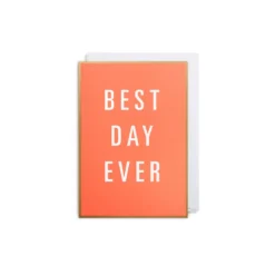 Grußkarte Best Day Ever