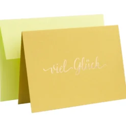 Grußkarte Color-matched! - Viel Glück