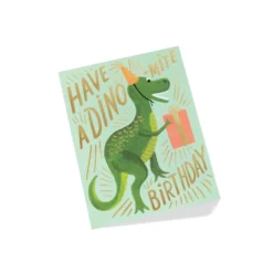 Grußkarte Dino-Mite Birthday