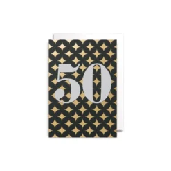Grußkarte Fifty