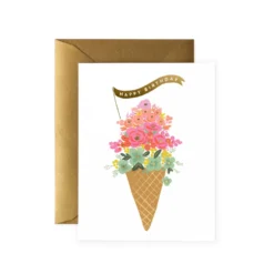 Grußkarte Ice Cream Birthday