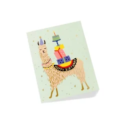 Grußkarte Llama Birthday