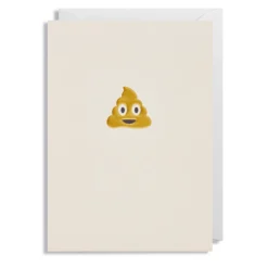 Grußkarte Poop