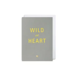 Grußkarte Wild at heart