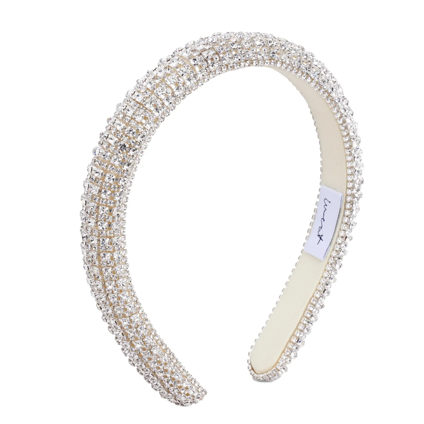 Haarreif Crystal White