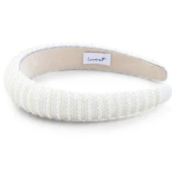 Haarreif White Small Pearl