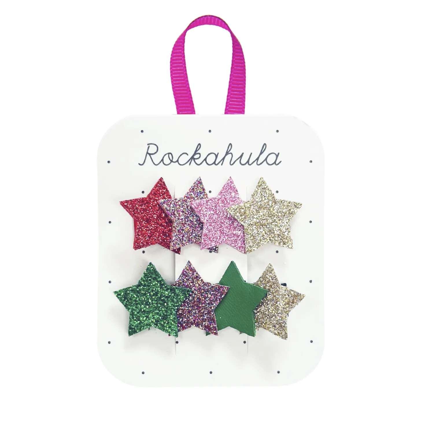Haarspange Jolly Glitter Star