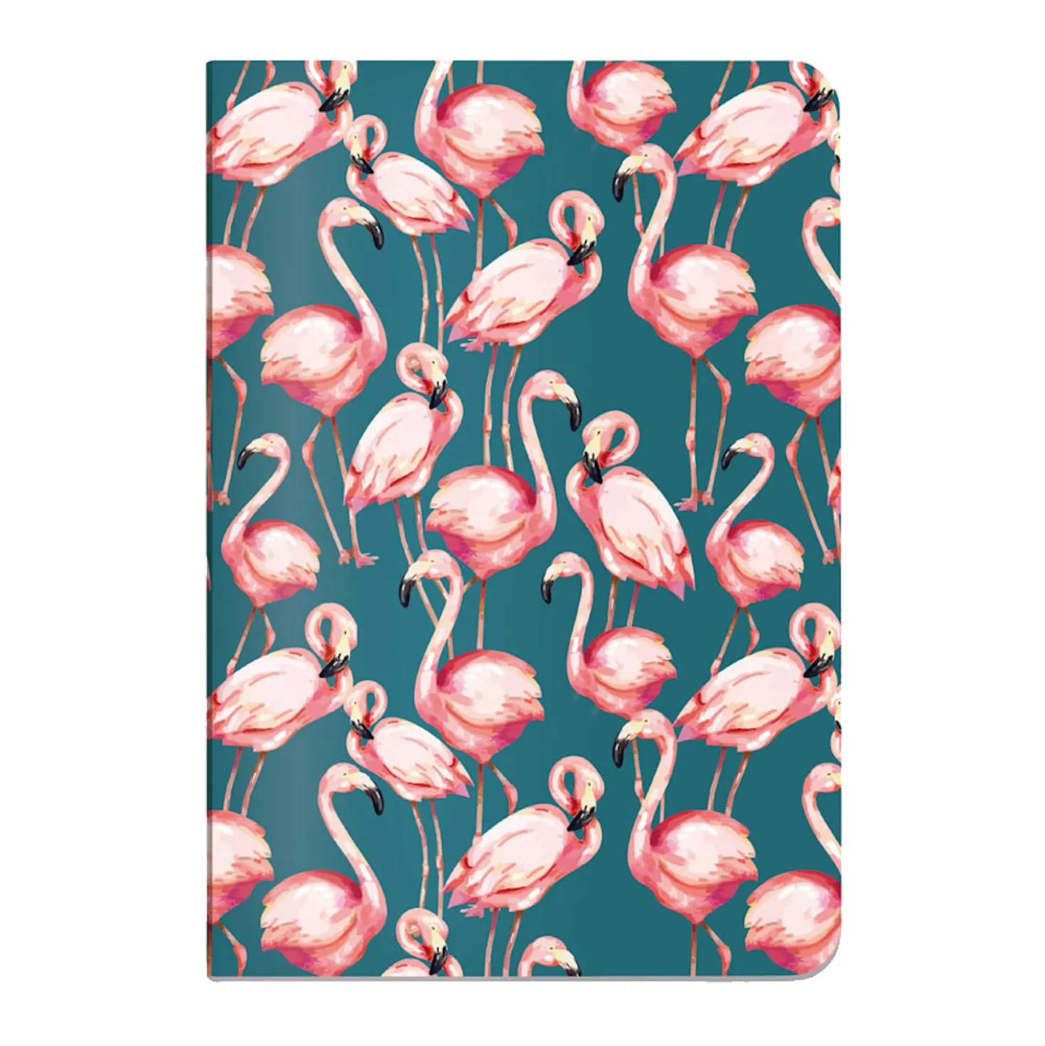 Heft de Luxe Pink Flamingo DIN A5