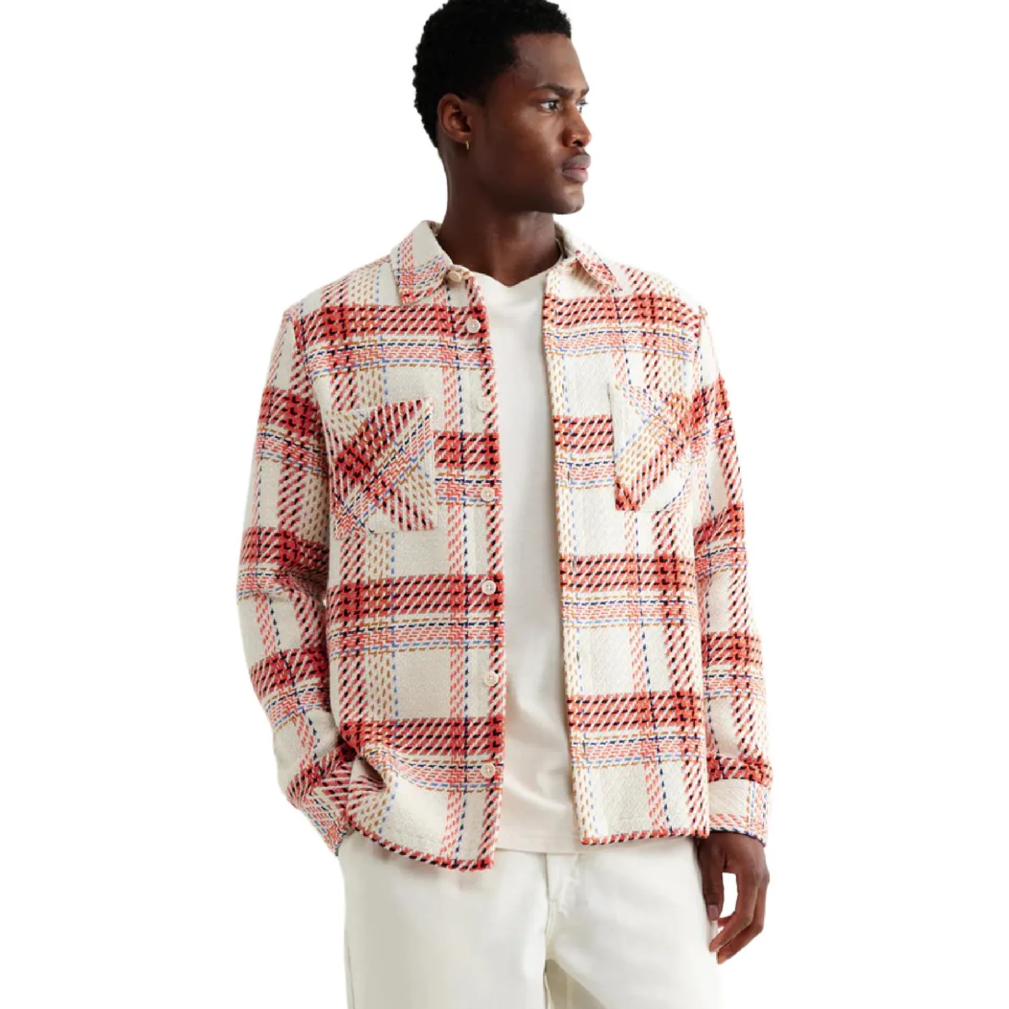 Hemdjacke Plaid Weave