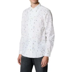 Hemd mit Allover-Print