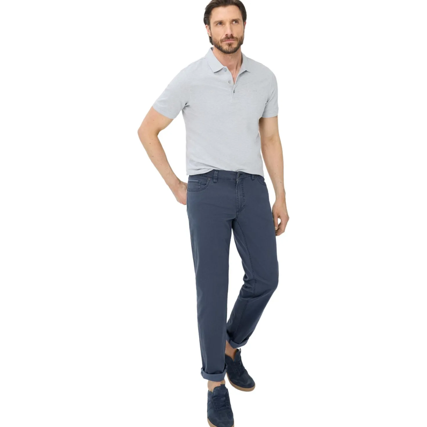 Herren-Chino Straight Fit