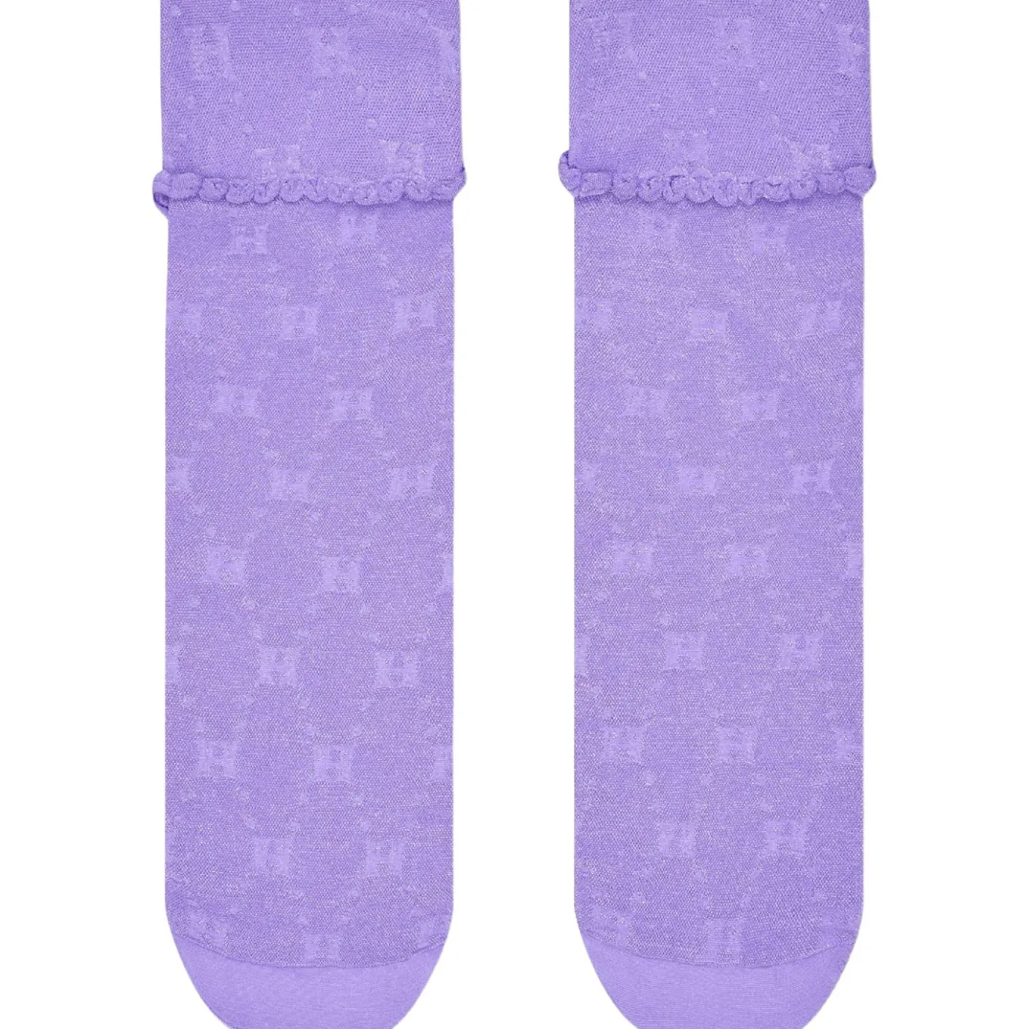 H Monogram mini crew Socke