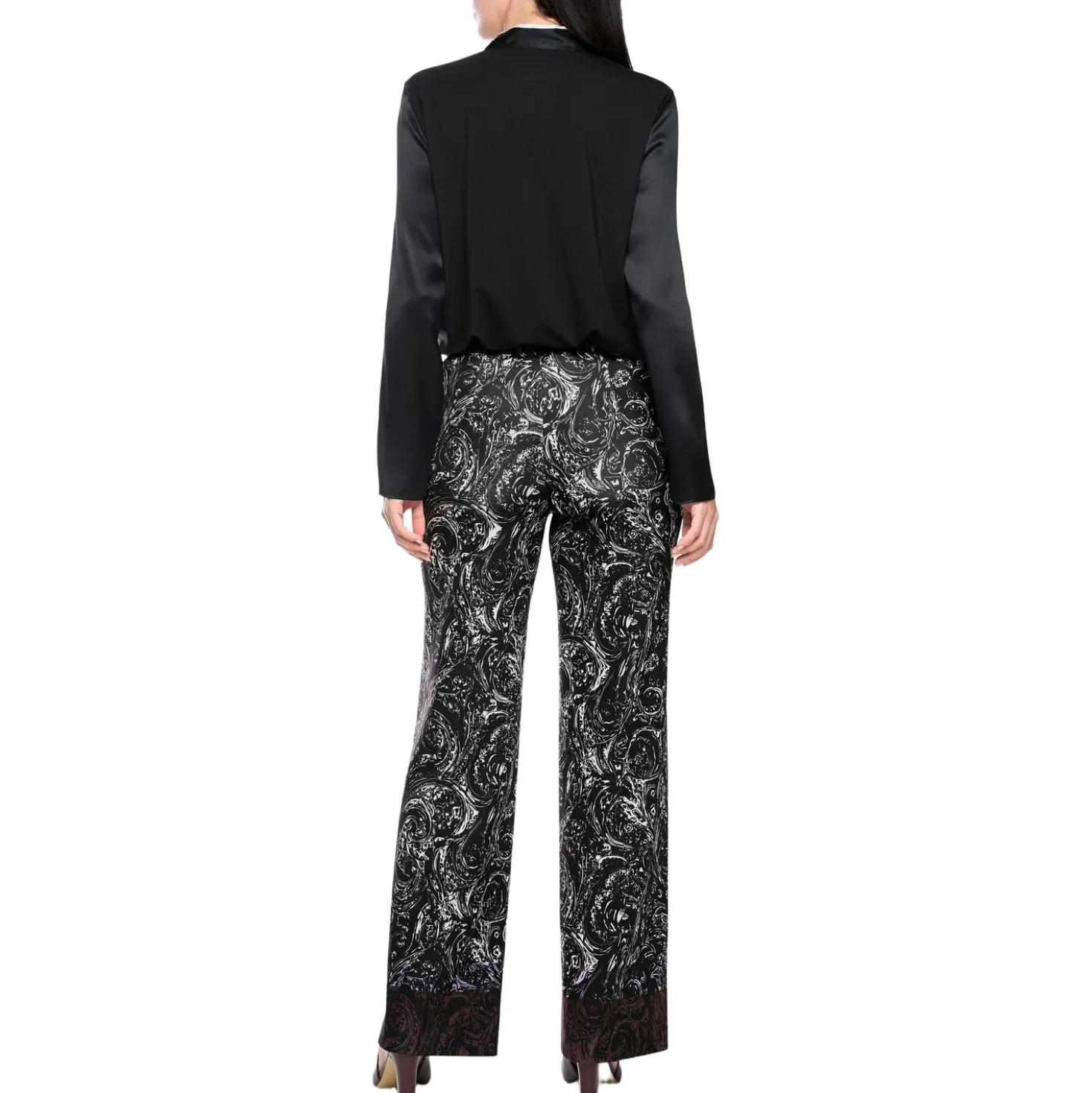 Hose winder wide fit mit allover-print