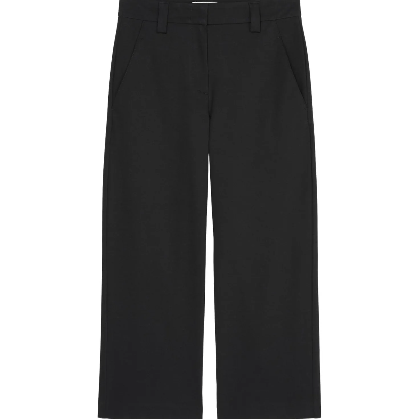 Interlock-Jersey-Hose wide