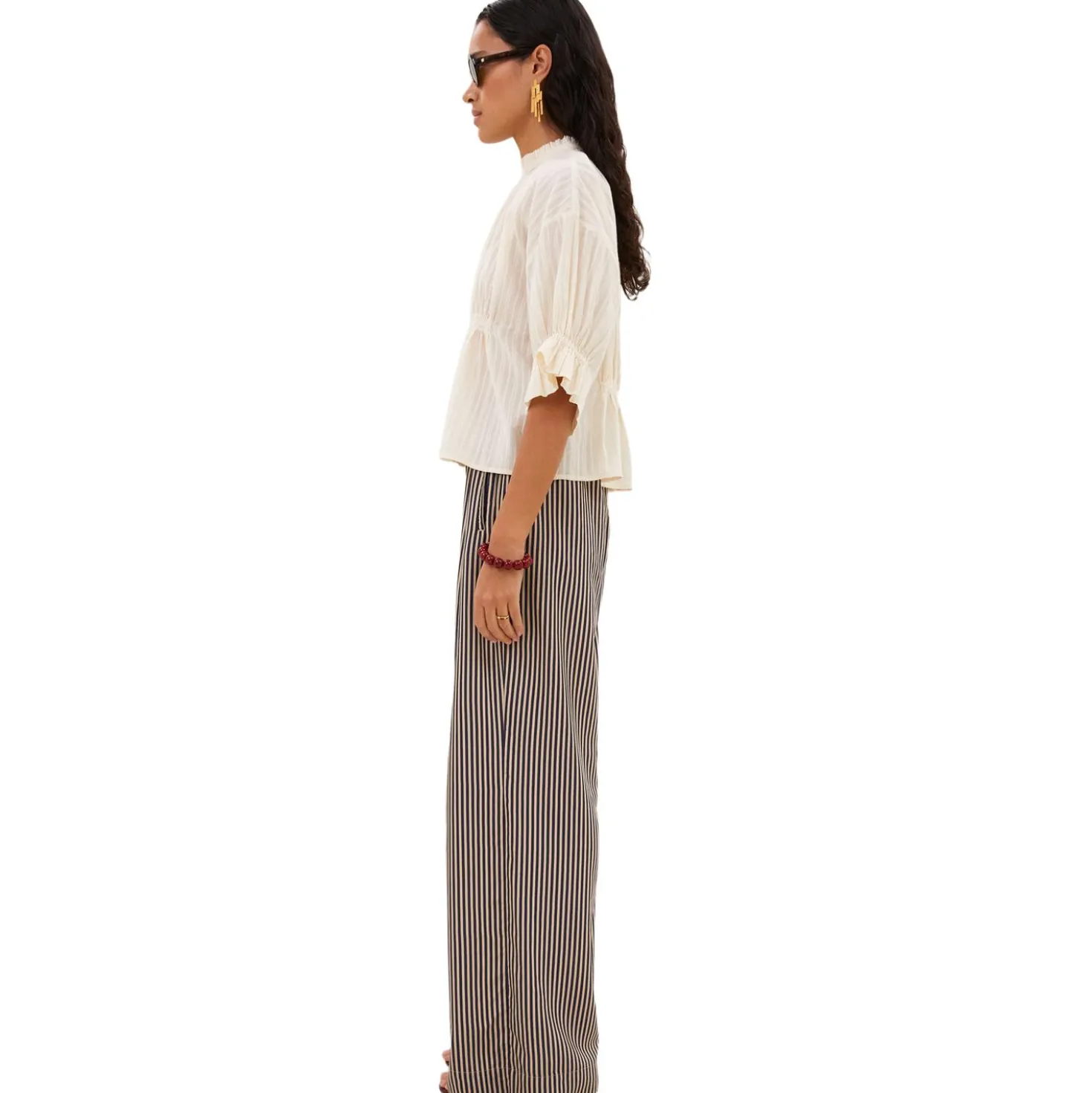 Isabel dobby blouse