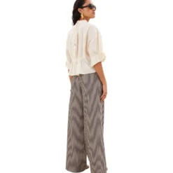 Isabel dobby blouse