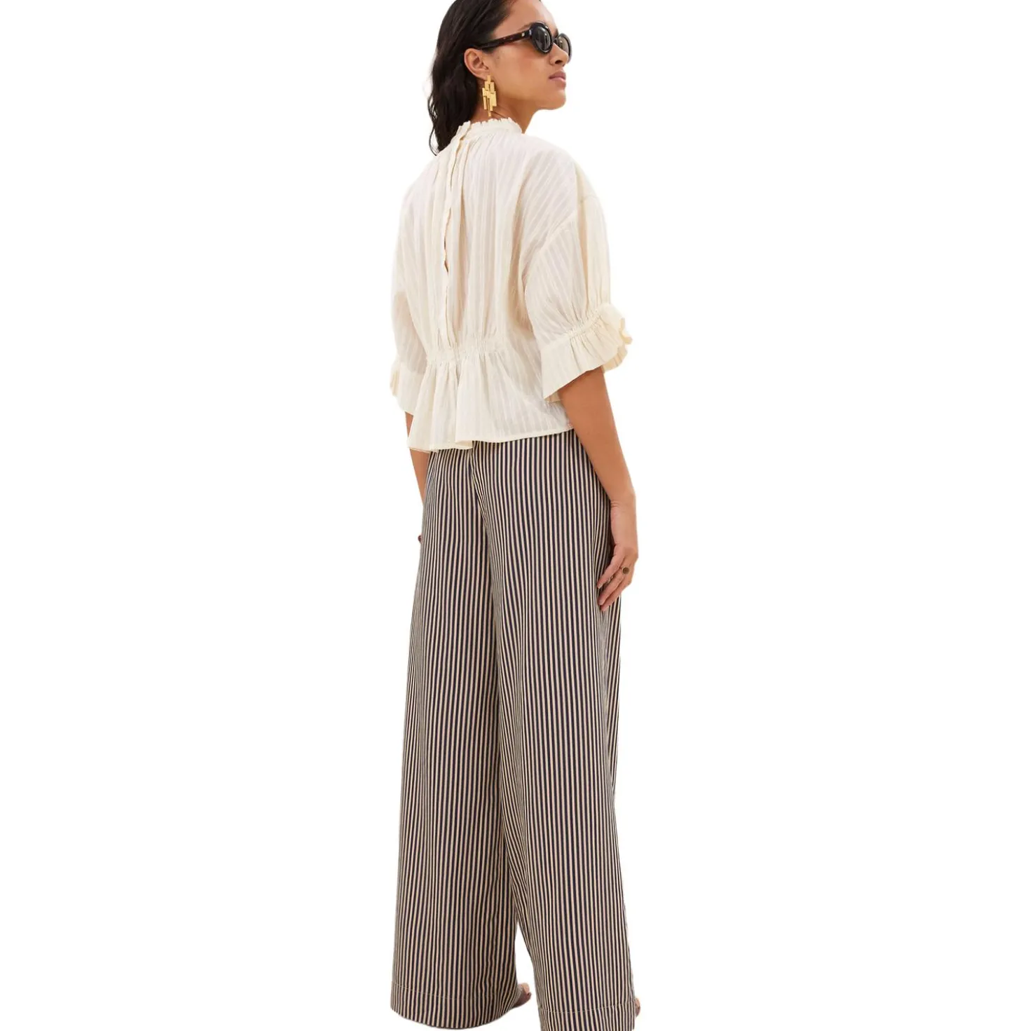 Isabel dobby blouse