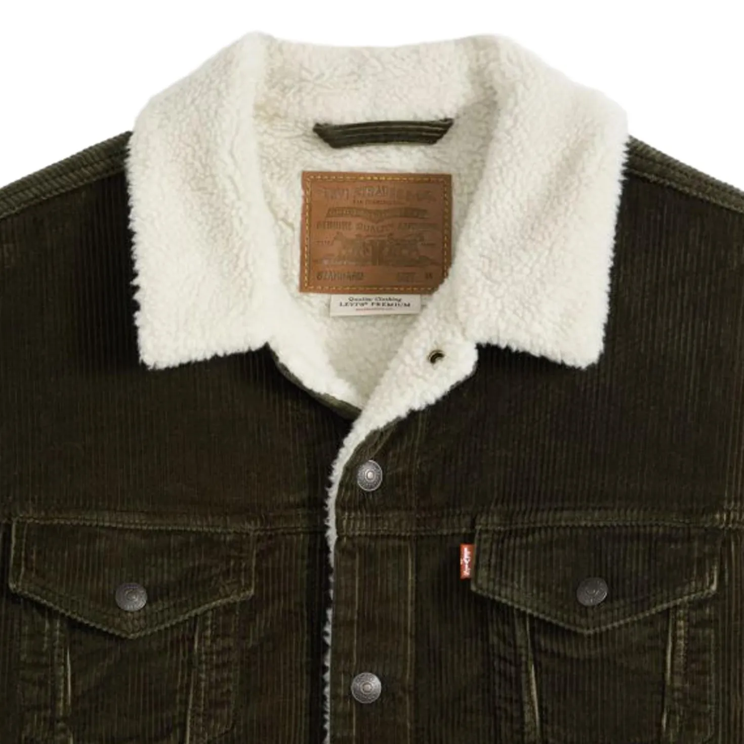 Jacke Corduroy Type III Sherpa Trucker