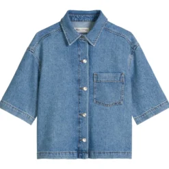 Jeansbluse