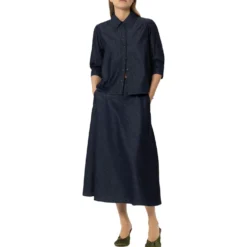 Jeansbluse