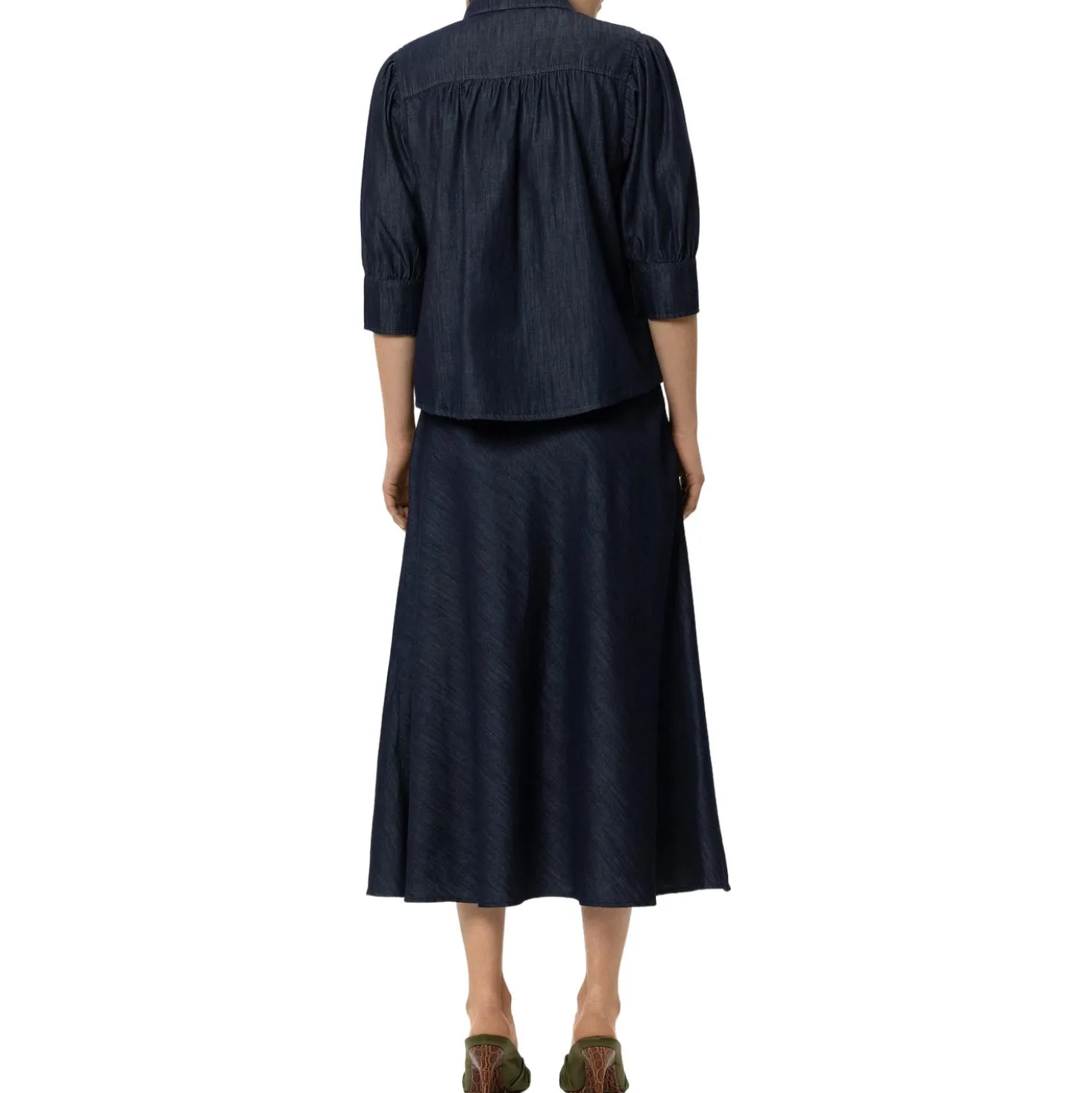 Jeansbluse