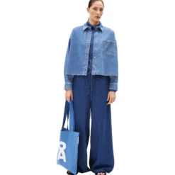 Jeansbluse Nalaani