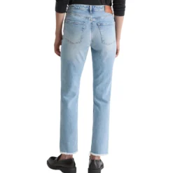Jeans Linde Straight Cropped