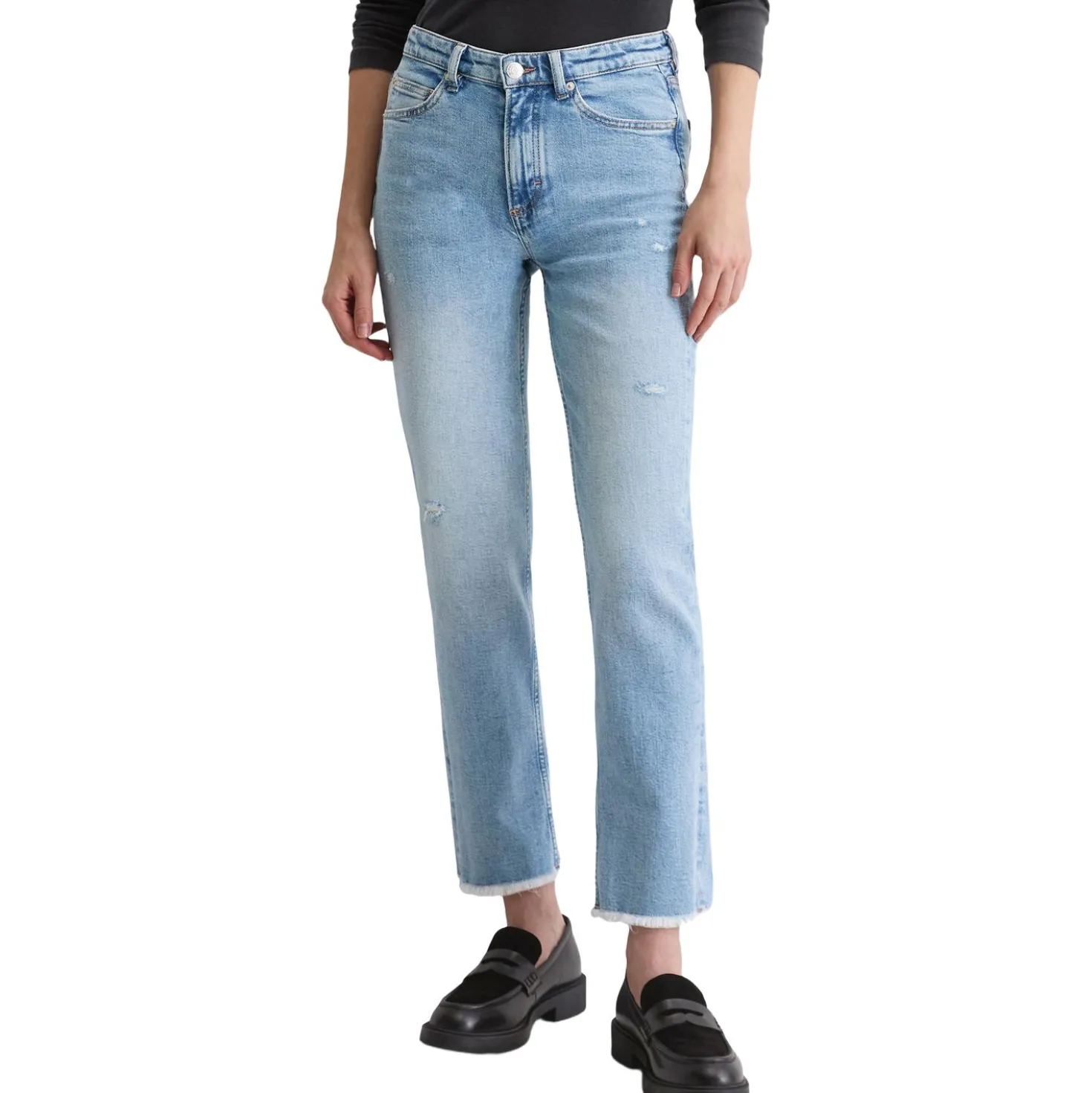 Jeans Linde Straight Cropped
