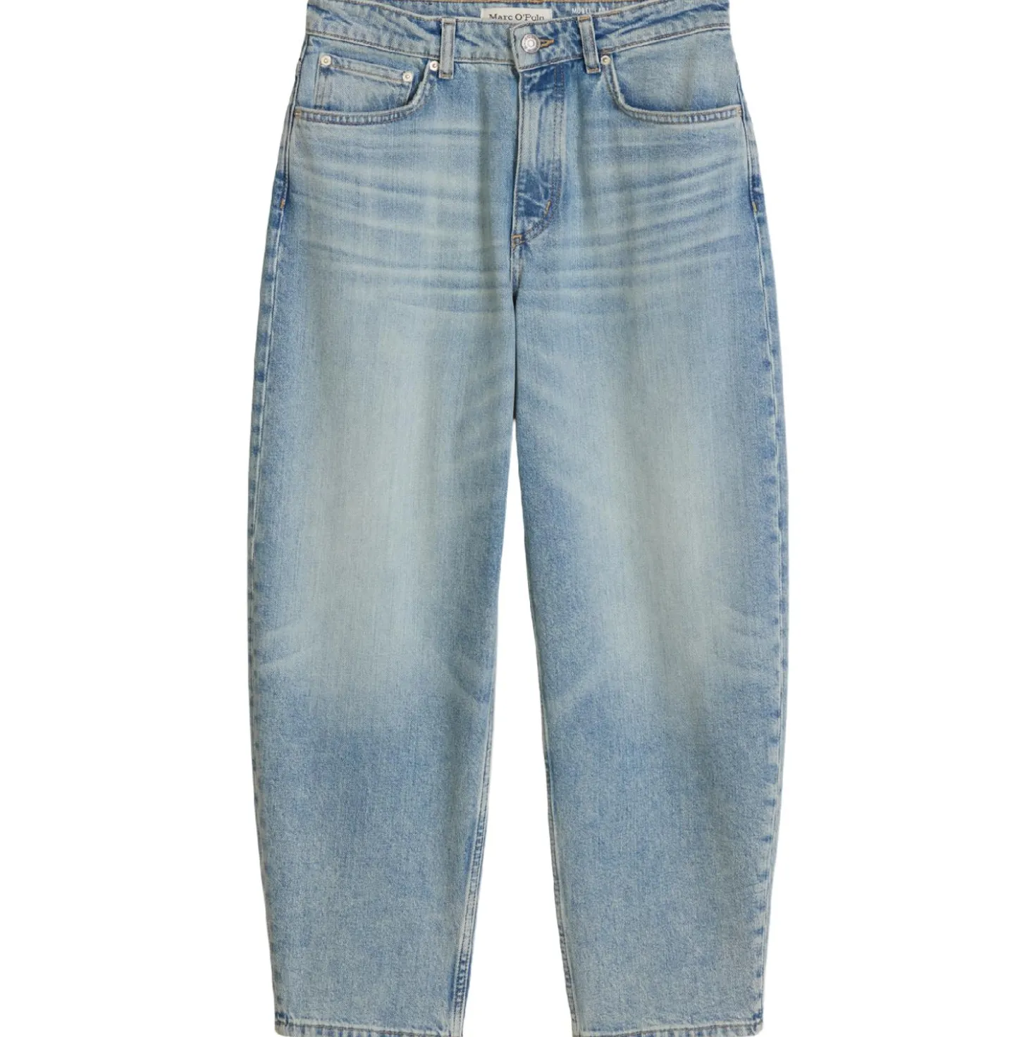 Jeans model lara barrel cropped