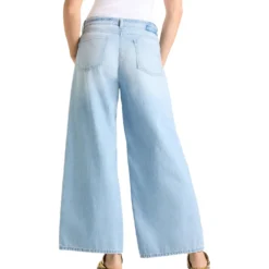 Jeans Palazzo cropped