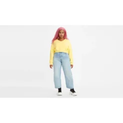 Jeans Ribcage Straight Ankle