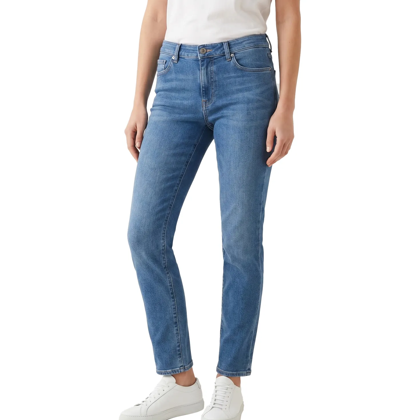 Jeans Straight Cropped