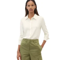 Jersey-Bluse regular