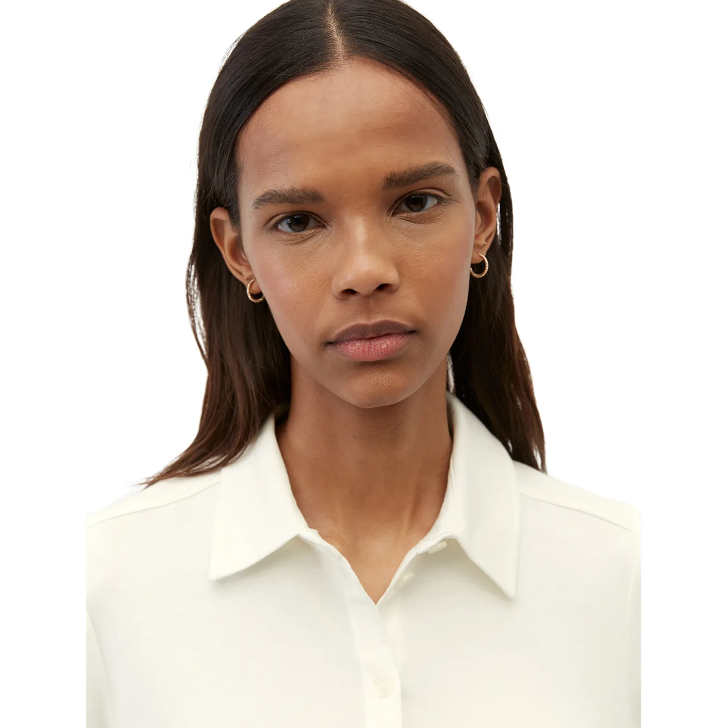 Jersey-Bluse regular