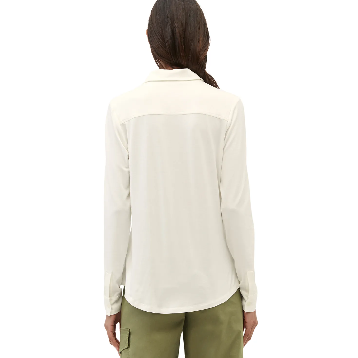 Jersey-Bluse regular