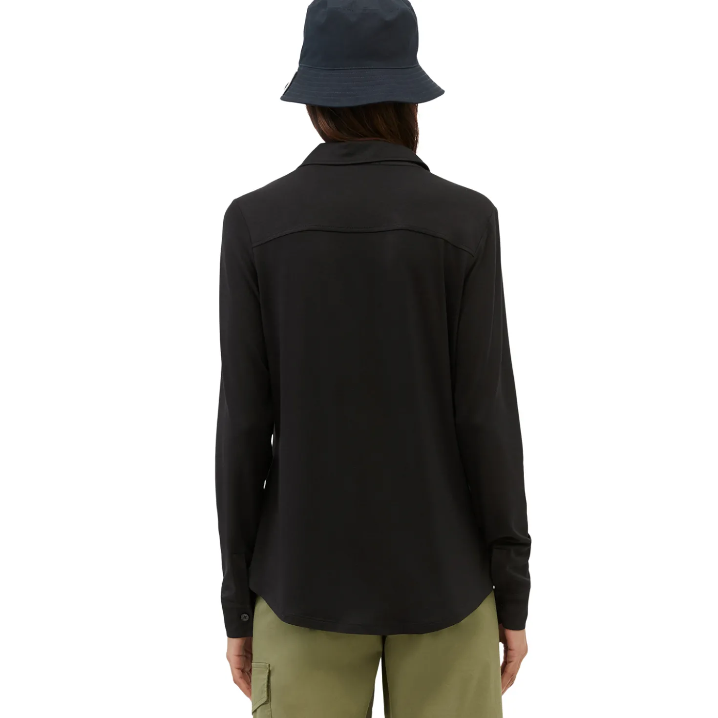 Jersey-Bluse regular