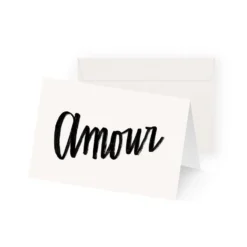 Karte Amour