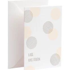 Karte Dots - Lass uns feiern
