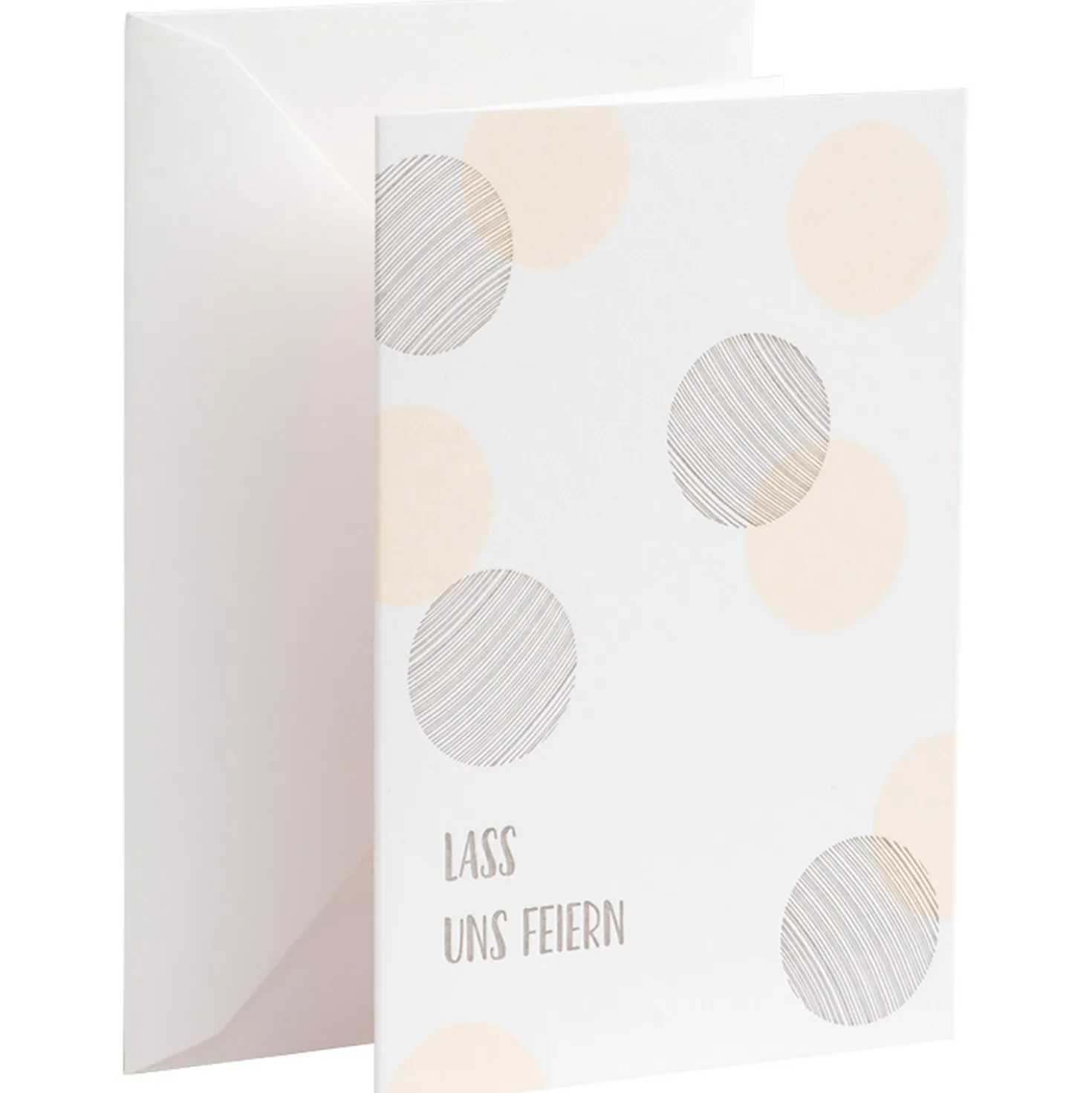 Karte Dots - Lass uns feiern