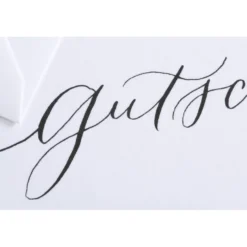Karte Handlettering - Gutschein
