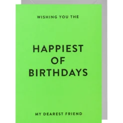 Karte Happiest of Birthdays