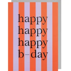 Karte Happy Happy