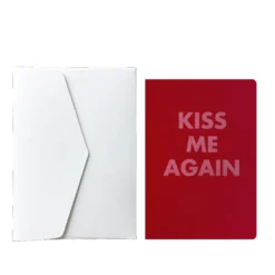Karte Kiss Me Again
