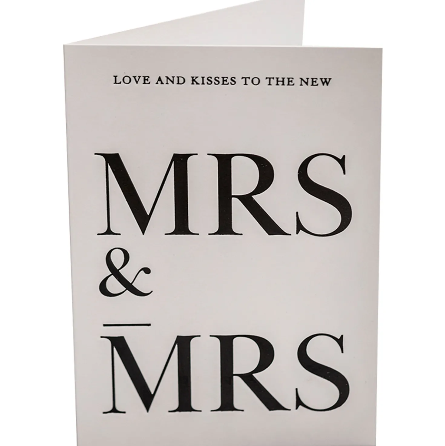 Karte Mrs & Mrs