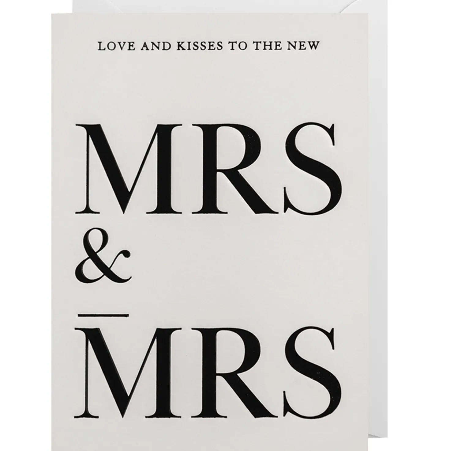 Karte Mrs & Mrs