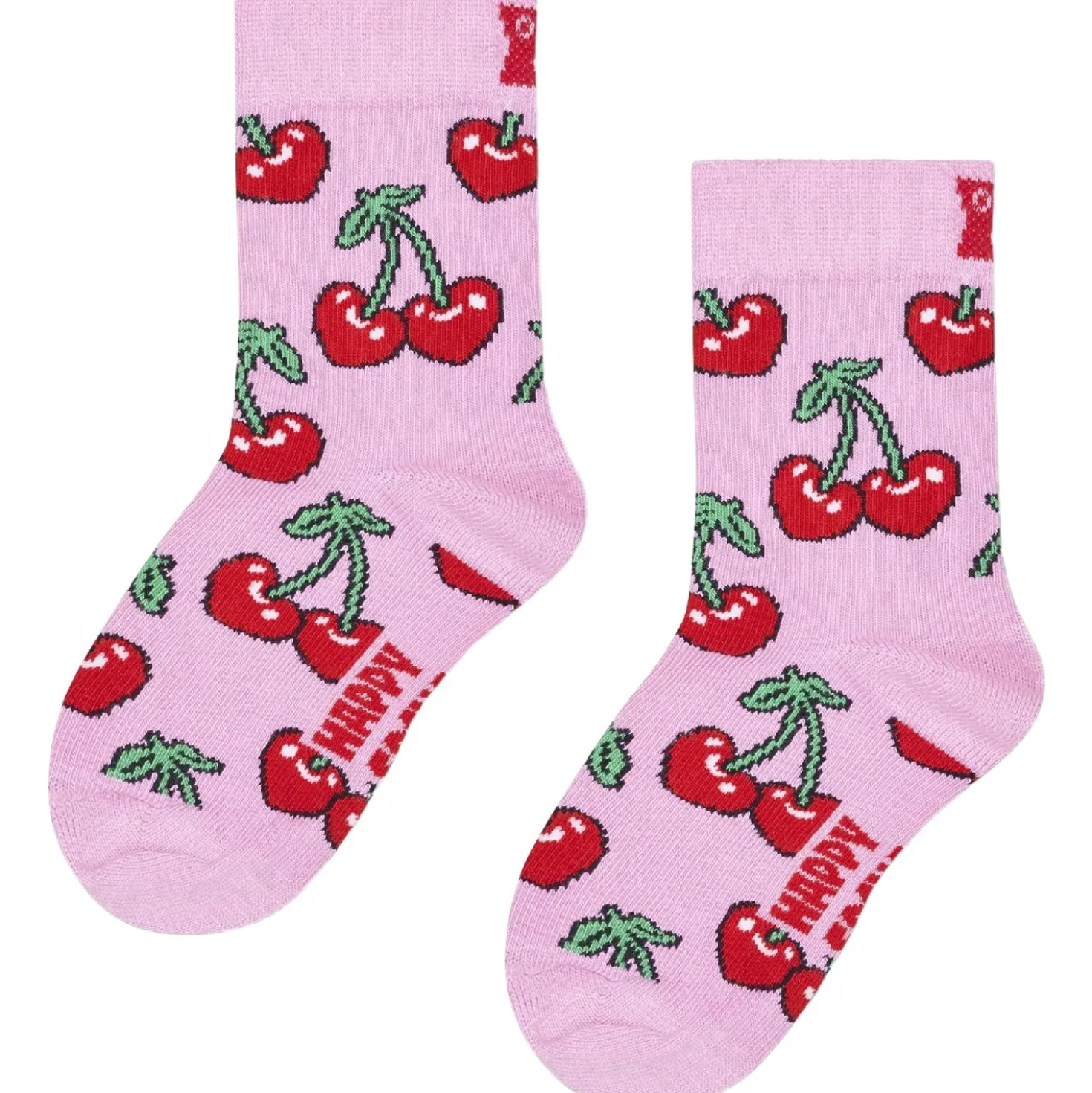 Kids cherry heart Socke