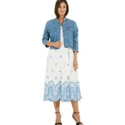 Kleid mit spitze