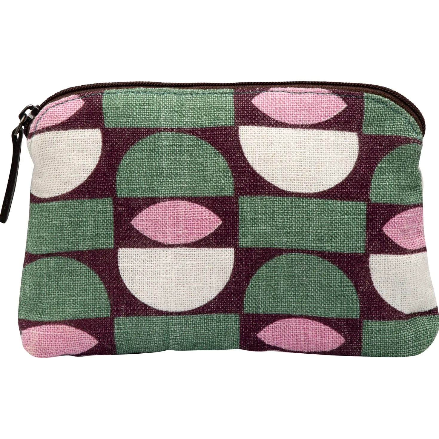 Kosmetiktasche mit Retro-Muster