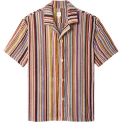 Kurzarmhemd Multicolor gestreift